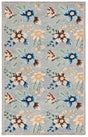 Safavieh Blossom Blm571F Grey/Blue Rug.