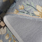 Safavieh Blossom Blm571F Grey/Blue Rug.