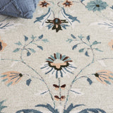 Safavieh Blossom Blm572W Sage/Blue Rug.