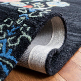 Safavieh Blossom Blm575Z Black/Pink Rugs.