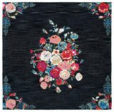 Safavieh Blossom Blm575Z Black/Pink Rugs.