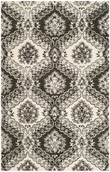 Safavieh Blossom Blm601H Charcoal / Ivory Rugs.