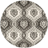 Safavieh Blossom Blm601H Charcoal / Ivory Rugs.