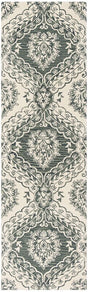 Safavieh Blossom Blm601M Blue / Ivory Rugs.