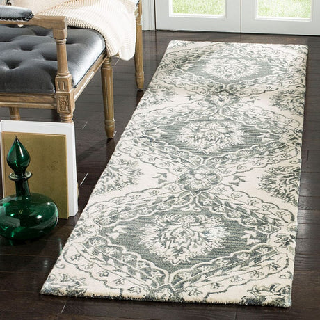 Safavieh Blossom Blm601M Blue / Ivory Rugs - Safavieh - blm601m - 6sq