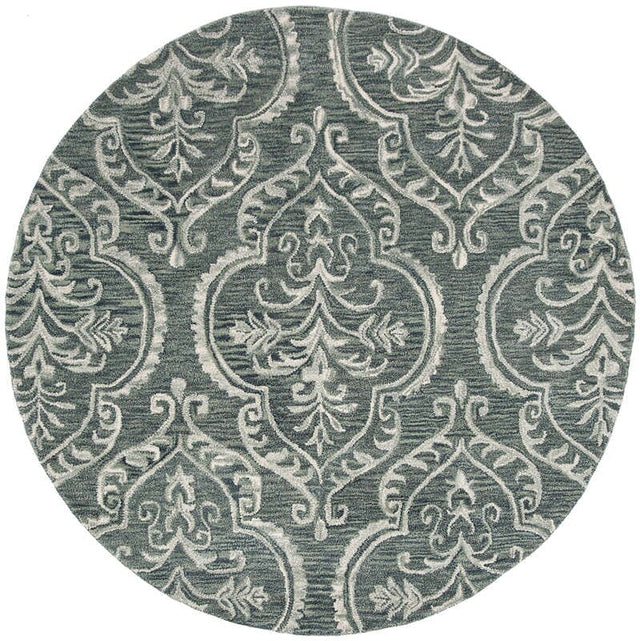 Safavieh Blossom Blm603M Blue / Sage Rugs.