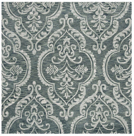 Safavieh Blossom Blm603M Blue / Sage Rugs - Safavieh - blm603m - 6sq