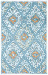 Safavieh Blossom Blm606M Blue/Yellow Rugs.