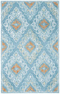 Safavieh Blossom Blm606M Blue/Yellow Rugs.