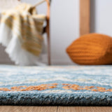 Safavieh Blossom Blm606M Blue/Yellow Rugs.