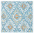 Safavieh Blossom Blm606M Blue/Yellow Rugs.