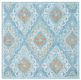 Safavieh Blossom Blm606M Blue/Yellow Rugs.