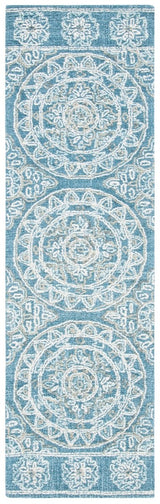Safavieh Blossom Blm607M Blue/Ivory Rugs.