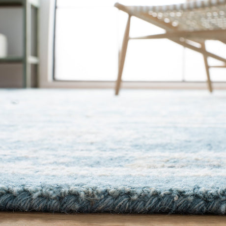 Safavieh Blossom Blm607M Blue/Ivory Rugs.