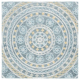 Safavieh Blossom Blm608H Charcoal/Yellow Rugs.