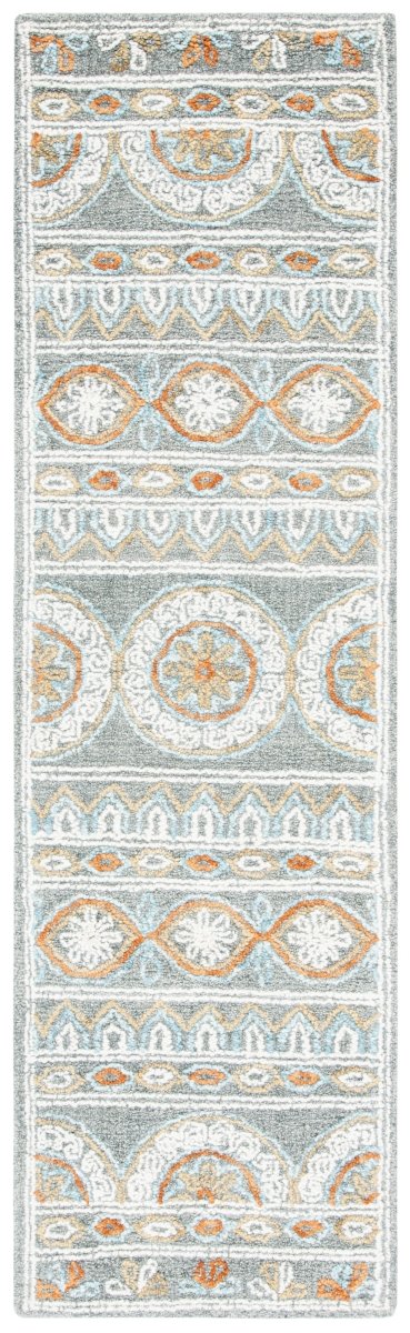 Safavieh Blossom Blm609F Grey/Ivory Rugs.