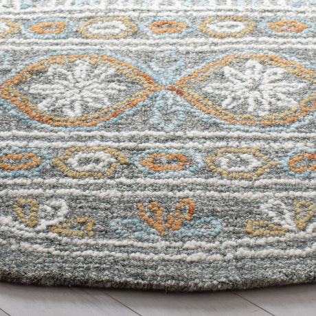 Safavieh Blossom Blm609F Grey/Ivory Rugs.