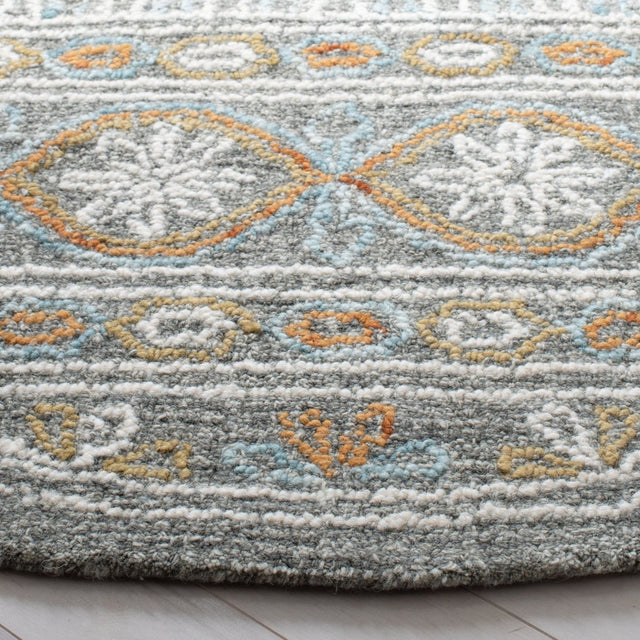 Safavieh Blossom Blm609F Grey/Ivory Rugs.