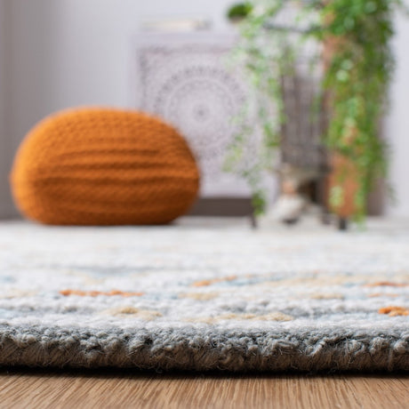 Safavieh Blossom Blm609F Grey/Ivory Rugs.