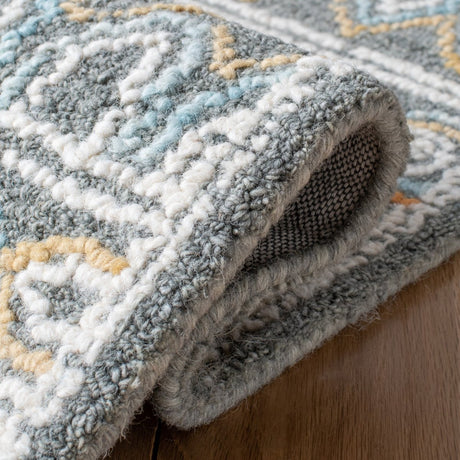 Safavieh Blossom Blm609F Grey/Ivory Rugs.