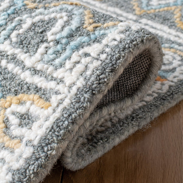 Safavieh Blossom Blm609F Grey/Ivory Rugs.