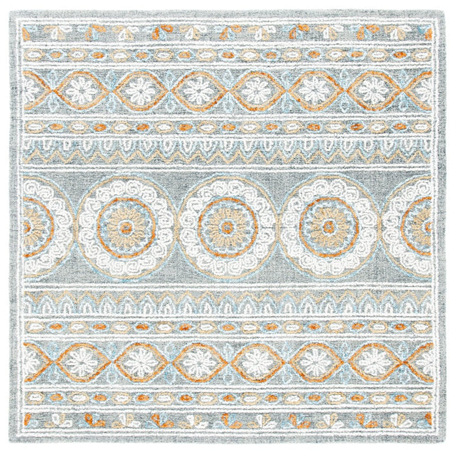 Safavieh Blossom Blm609F Grey/Ivory Rugs.