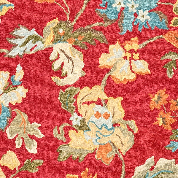 Safavieh Blossom Blm672A Red / Multi Rugs.