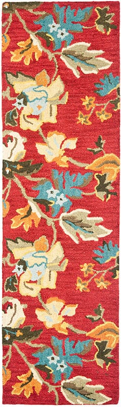 Safavieh Blossom Blm672A Red / Multi Rugs.