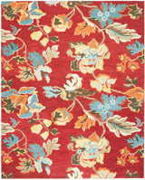 Safavieh Blossom Blm672A Red / Multi Rugs.