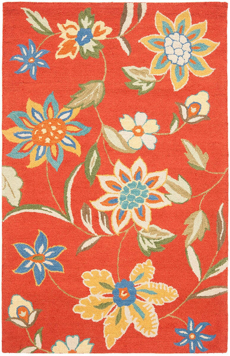 Safavieh Blossom Blm673A Rust / Multi Rugs.