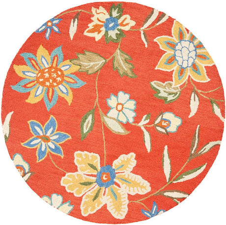 Safavieh Blossom Blm673A Rust / Multi Rugs.