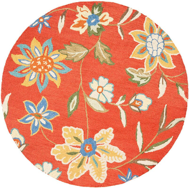 Safavieh Blossom Blm673A Rust / Multi Rugs.