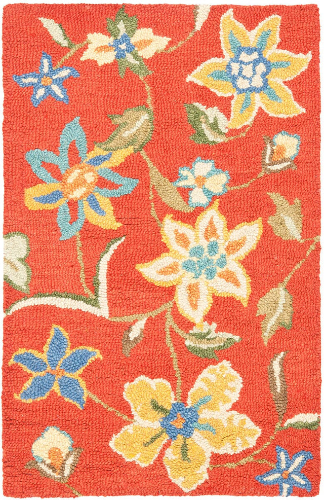 Safavieh Blossom Blm673A Rust / Multi Rugs.