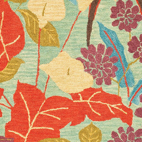 Safavieh Blossom Blm674A Blue / Multi Rugs.