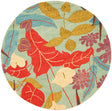Safavieh Blossom Blm674A Blue / Multi Rugs.