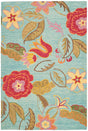 Safavieh Blossom Blm675A Blue / Multi Rugs.