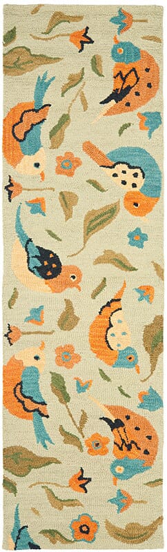 Safavieh Blossom Blm676A Sage / Multi Rugs.