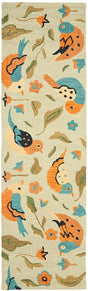 Safavieh Blossom Blm676A Sage / Multi Rugs.