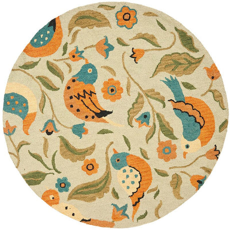 Safavieh Blossom Blm676A Sage / Multi Rugs.
