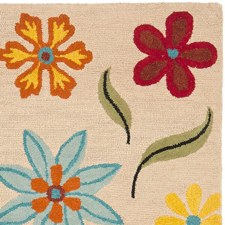 Safavieh Blossom Blm678A Beige / Multi Rugs.