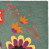Safavieh Blossom Blm679A Blue / Multi Rugs.