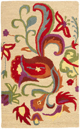 Safavieh Blossom Blm680A Beige / Multi Rugs.