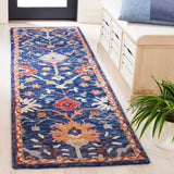 Safavieh Blossom Blm686M Blue/Red Rug.