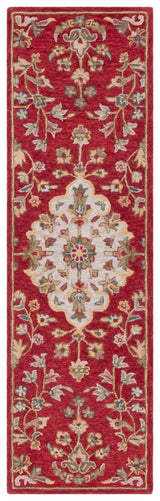 Safavieh Blossom Blm688Q Red/Ivory Rug.