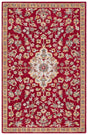 Safavieh Blossom Blm688Q Red/Ivory Rug.