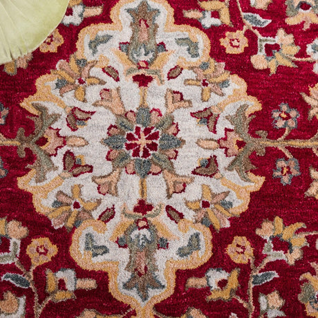 Safavieh Blossom Blm688Q Red/Ivory Rug - Safavieh - blm688q - 6r