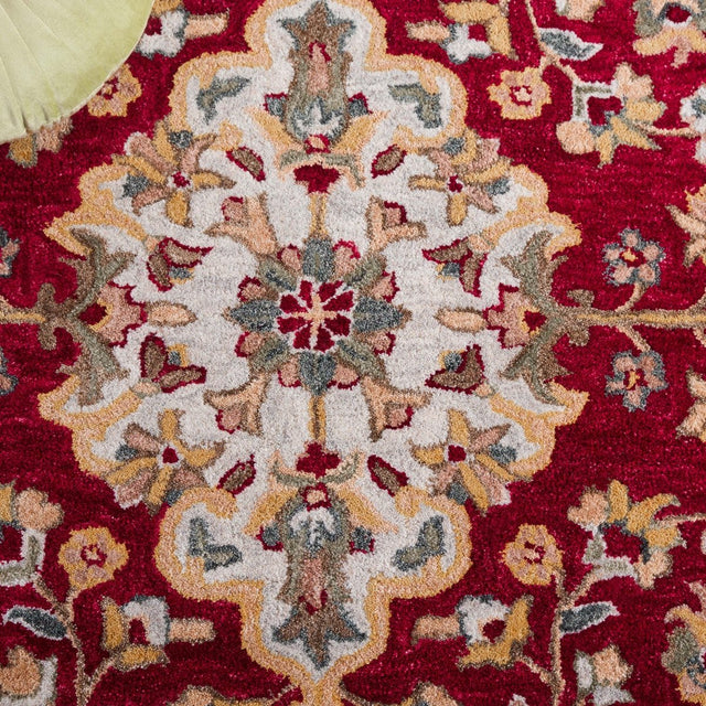 Safavieh Blossom Blm688Q Red/Ivory Rug.