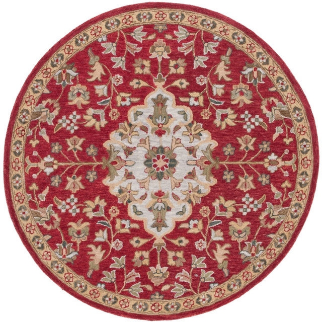 Safavieh Blossom Blm688Q Red/Ivory Rug.