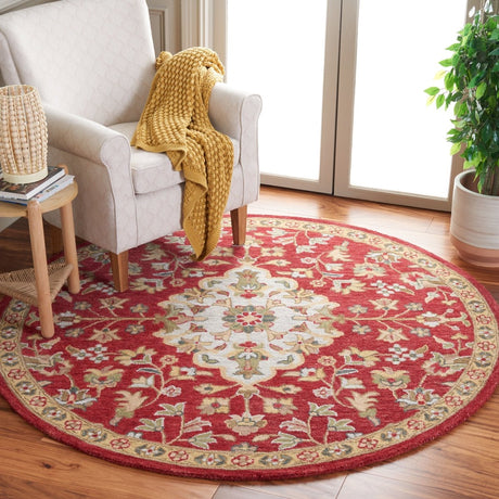 Safavieh Blossom Blm688Q Red/Ivory Rug - Safavieh - blm688q - 6r