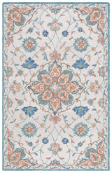 Safavieh Blossom Blm689B Beige/Blue Rug.